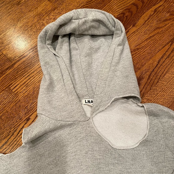 LNA cut out hoodie - Picture 3 of 3